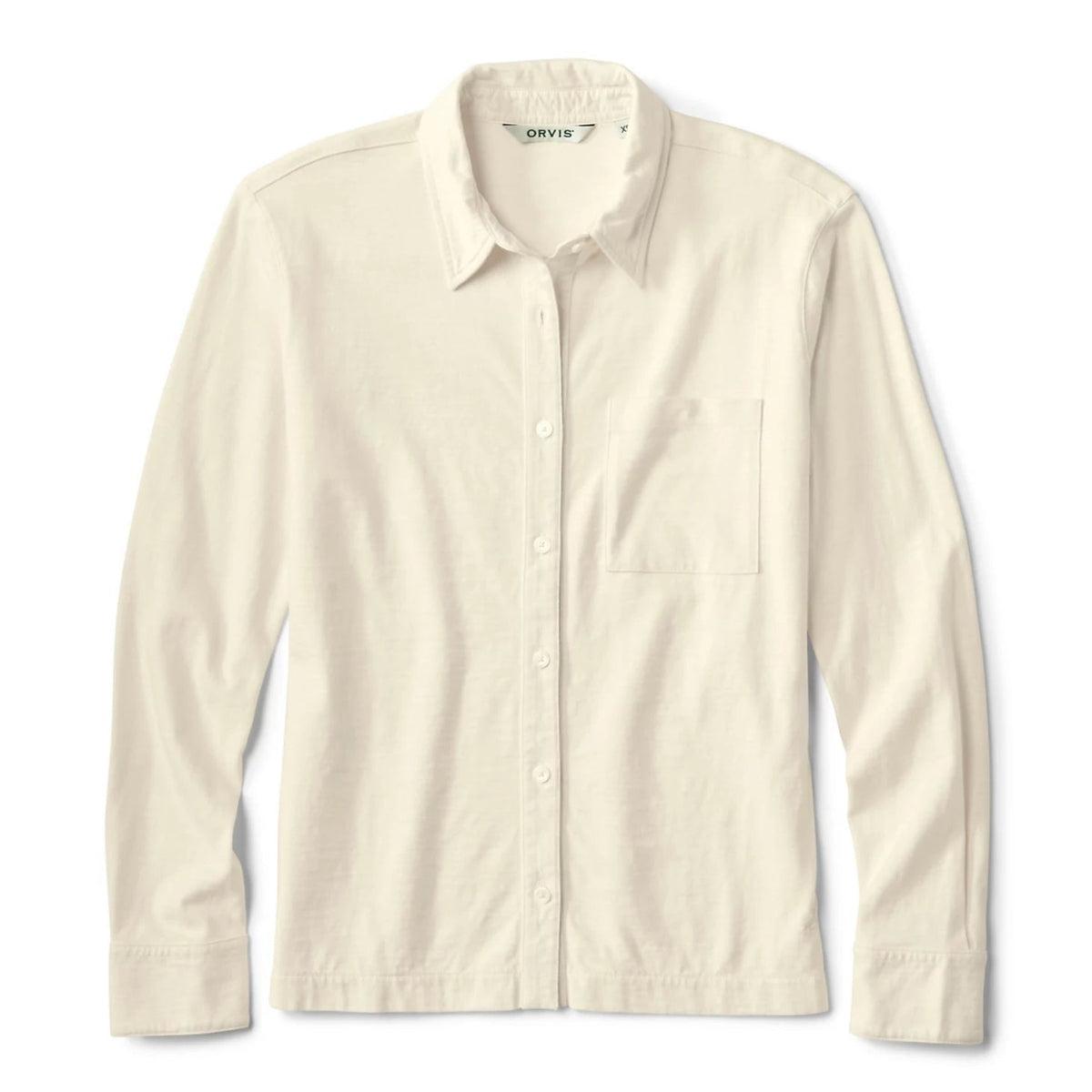 Orvis Budget Friendly - Women's Bromley Knit Button-Down Long-Sleeve Shirt