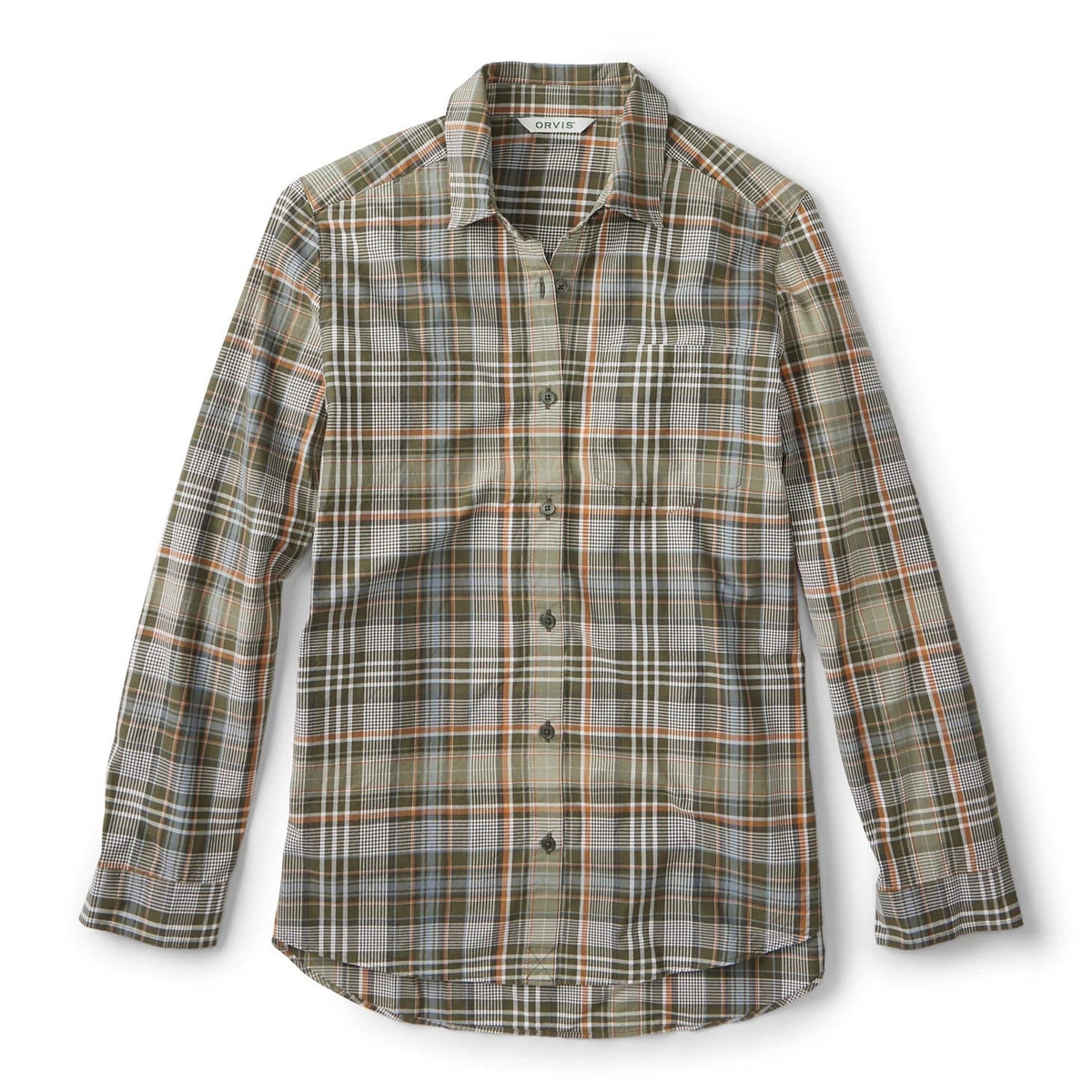 Orvis Great Deal - Women's Heritage Poplin Plaid Long-Sleeve Shirt