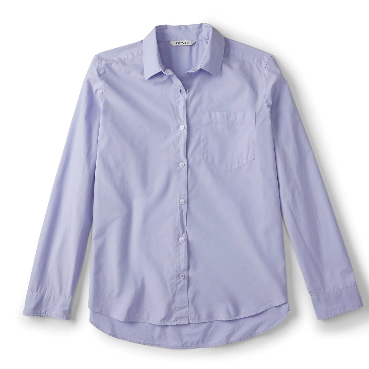 Orvis Limited Edition -Women's Heritage Poplin Garment-Dyed Long-Sleeve Shirt