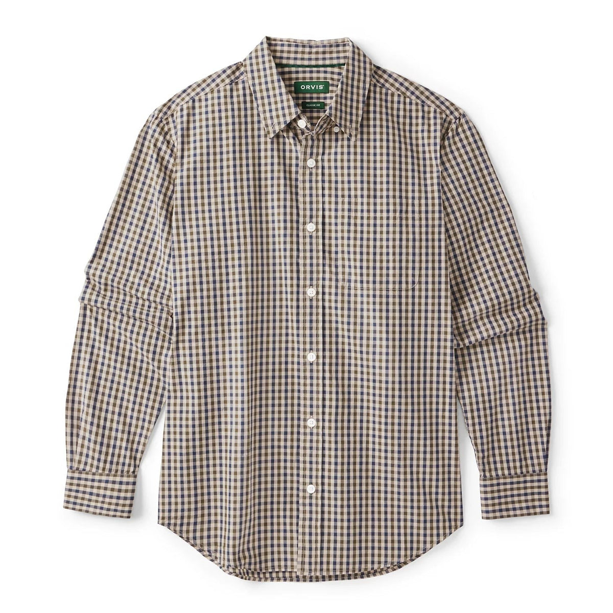 Orvis Popular Choice - Men's Heritage Poplin Long-Sleeve Shirt