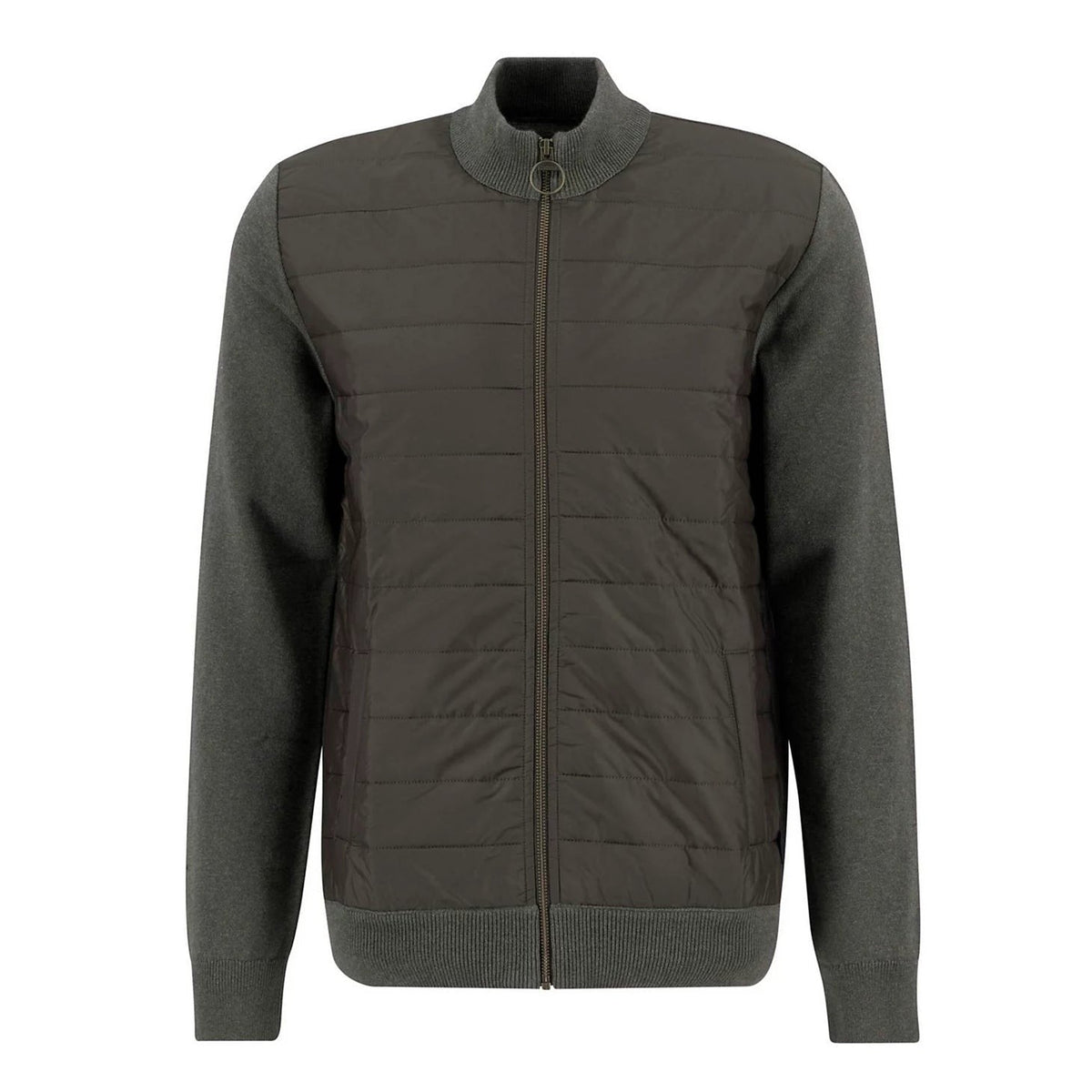 Orvis Popular Choice - Barbour® Essential Carn Baffle Zip-Through Knitted Sweater