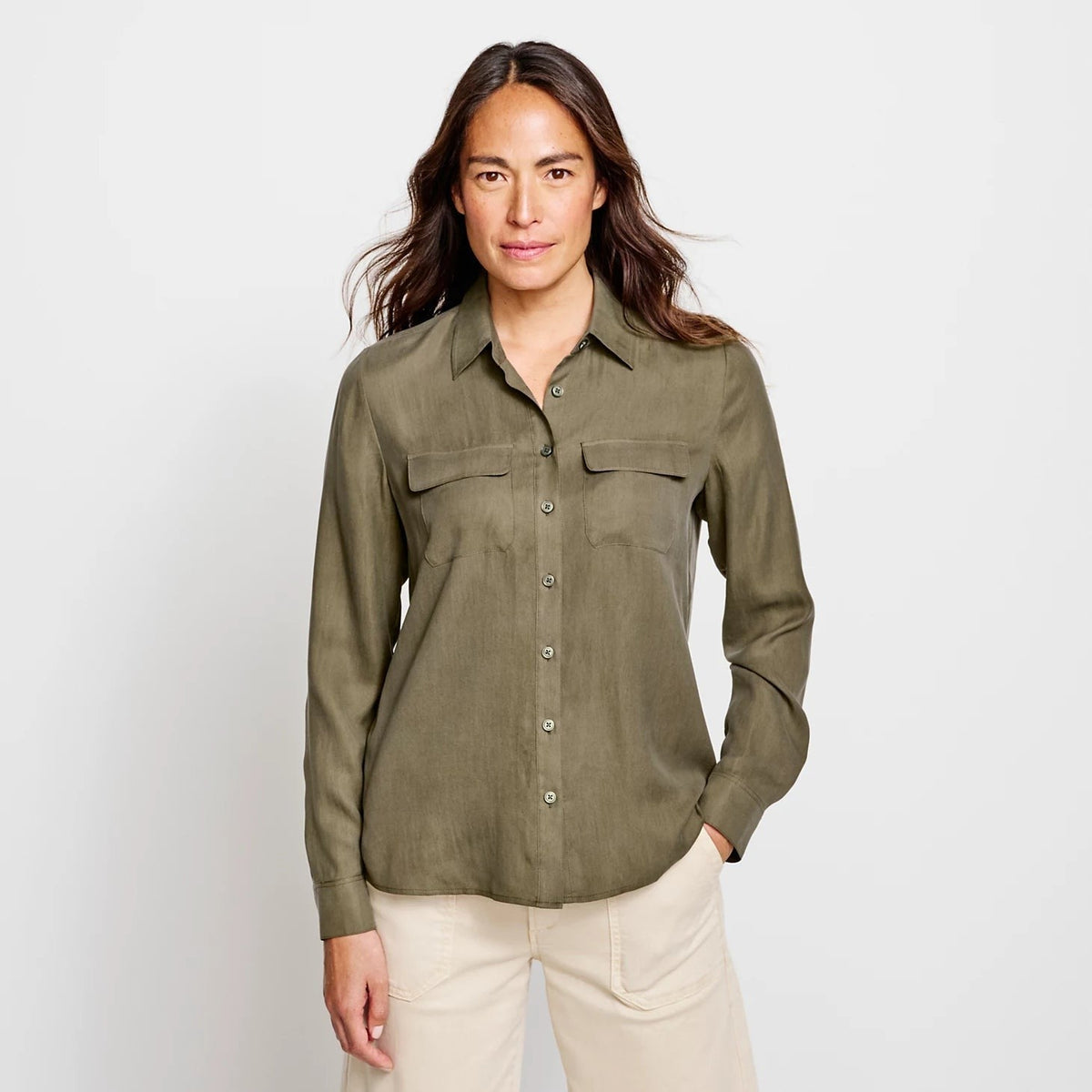 Orvis Special Offer - Washable Silk Long-Sleeve Shirt