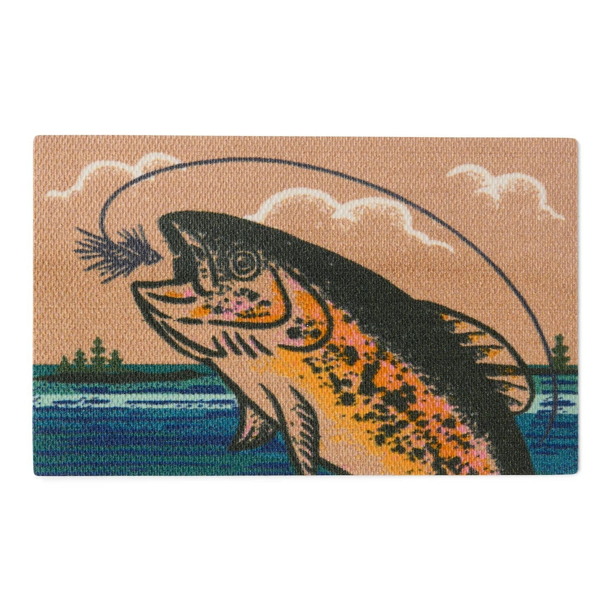 Orvis Affordable - Neighburly Printed Doormat 2' x 3'