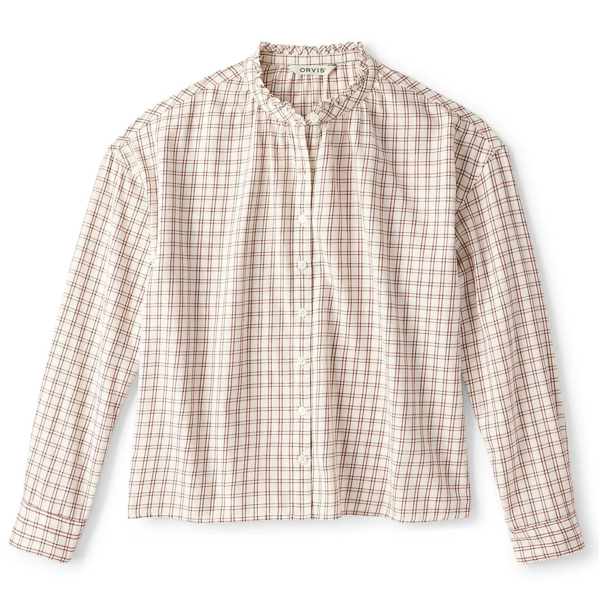 Orvis Great Deal - Women's Sunderland Brushed Twill Long-Sleeve Top
