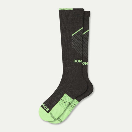 Sport Compression Socks (20-30mmHg) - dk grey htr L [10071]