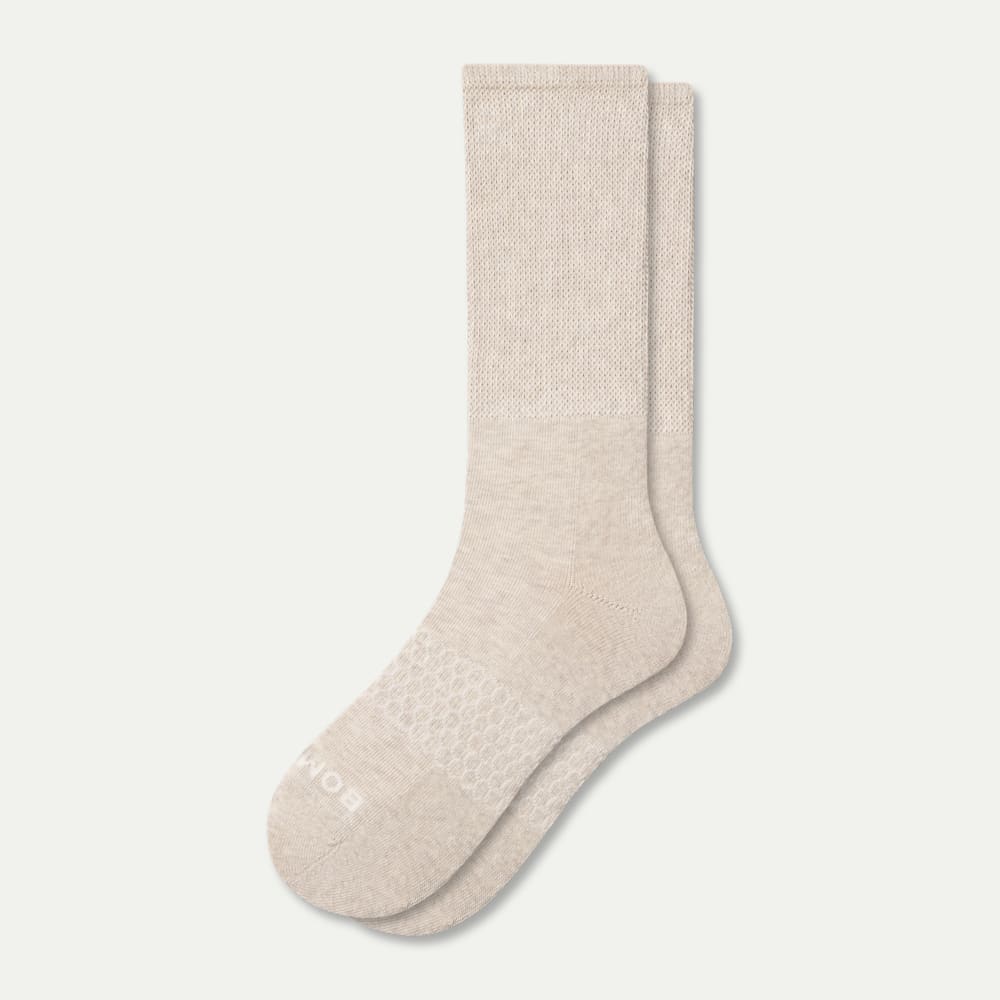 Ultra Stretch Calf Socks - Sandy Heather L [10113]