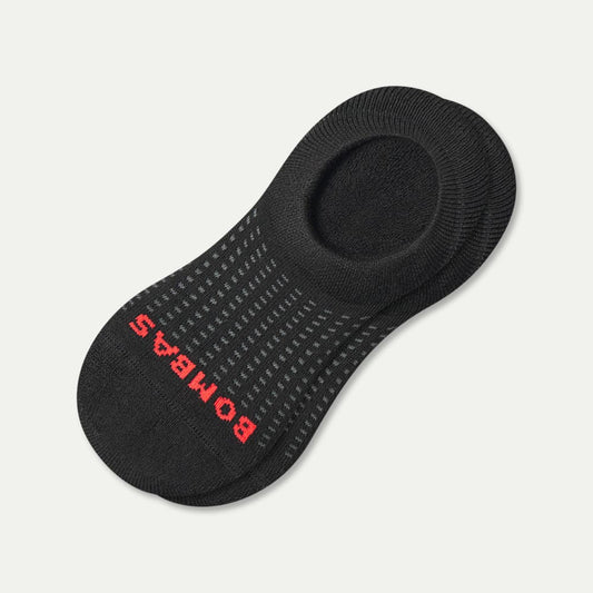 Performance Cushioned No Show Socks - black L [10337]
