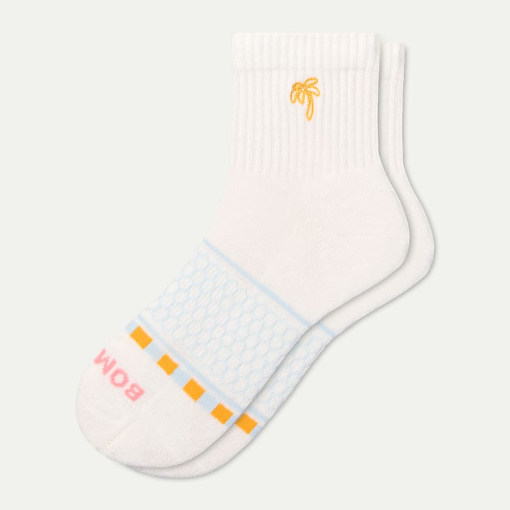 Quarter Socks - Mango Palm L [10454]
