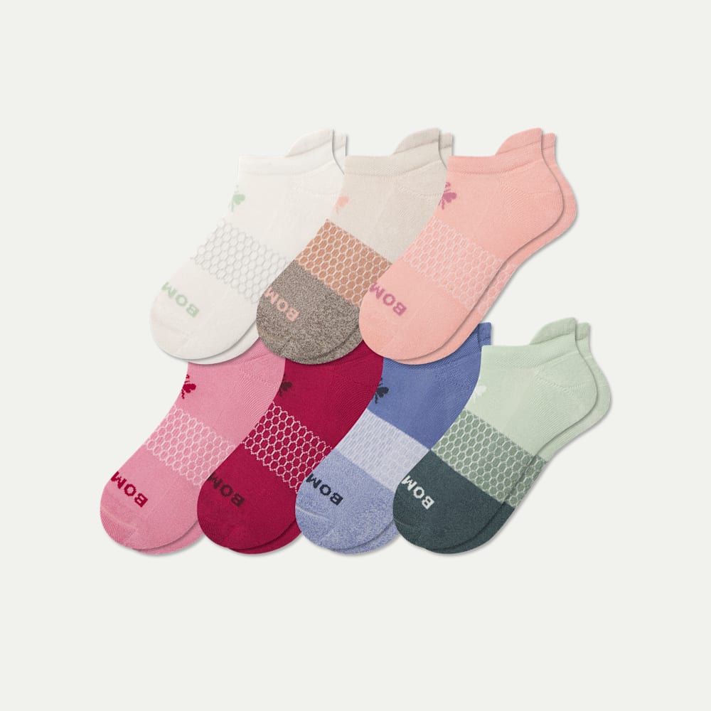 Ankle Socks - Mint Rose Mix L [10484]