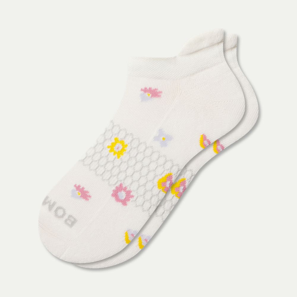 Women’s Garden Party Ankle Sock - soft white L [10531]
