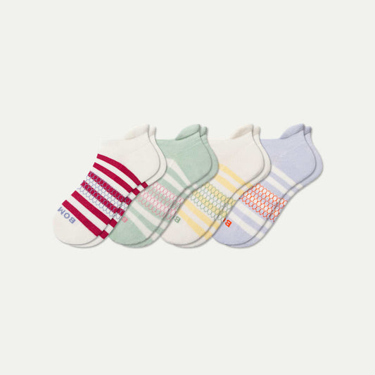 Ankle Socks - Mint Stripe Mix L [10555]