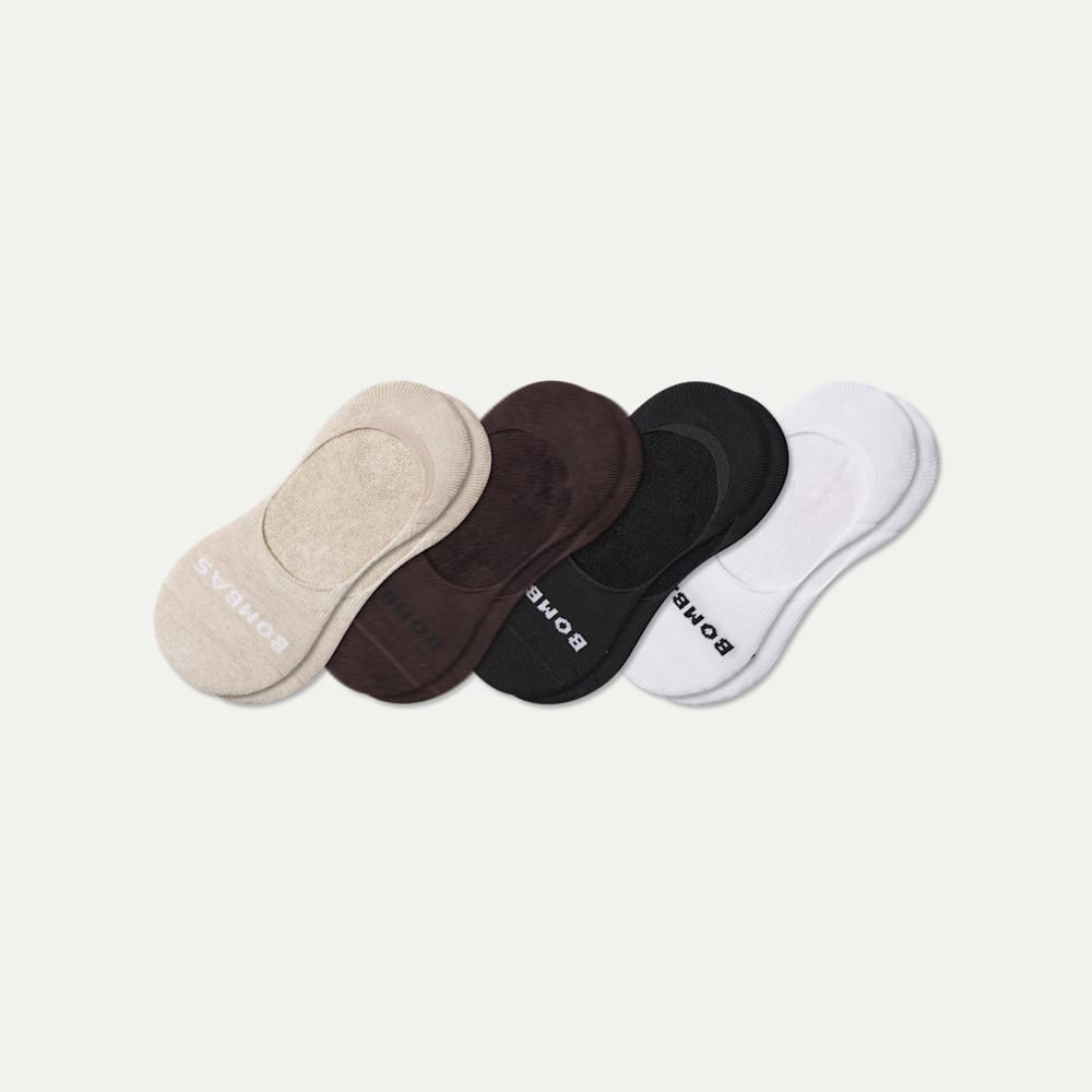 Mid-Cut No Show Socks - Mixed L [10607]