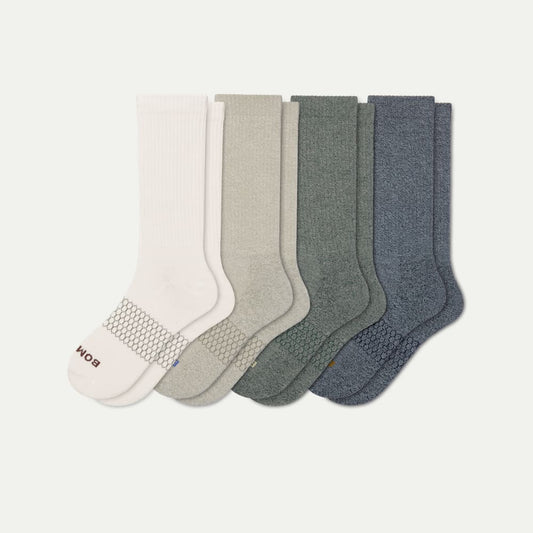 Calf Socks - Sage Navy Mix L [11183]