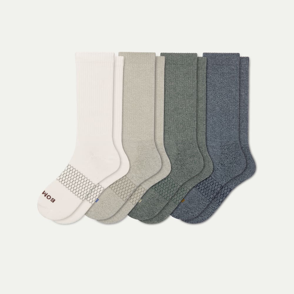 Calf Socks - Sage Navy Mix L [11183]