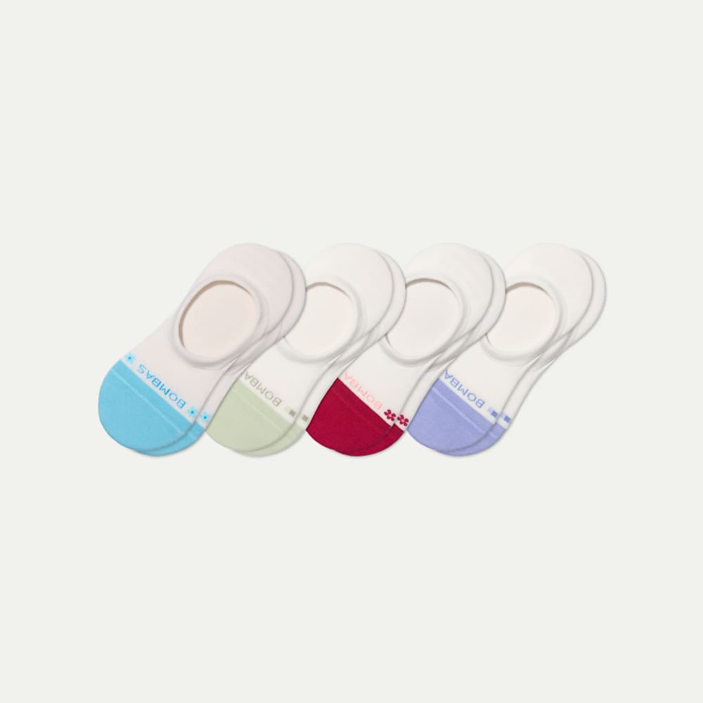 Lightweight No Show Socks - Daisy Chain Mix L [11195]