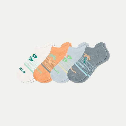 Ankle Socks - Tropical Palm Mix L [11198]