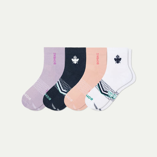 All Sport Quarter Socks - Pink Orchid Mix L [11213]