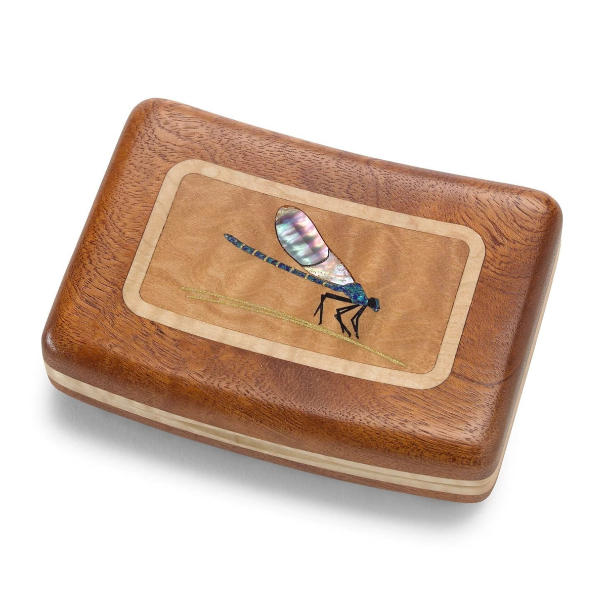 Orvis Best Seller - A.L. Swanson River Series Fly Boxes - Wood Inlay