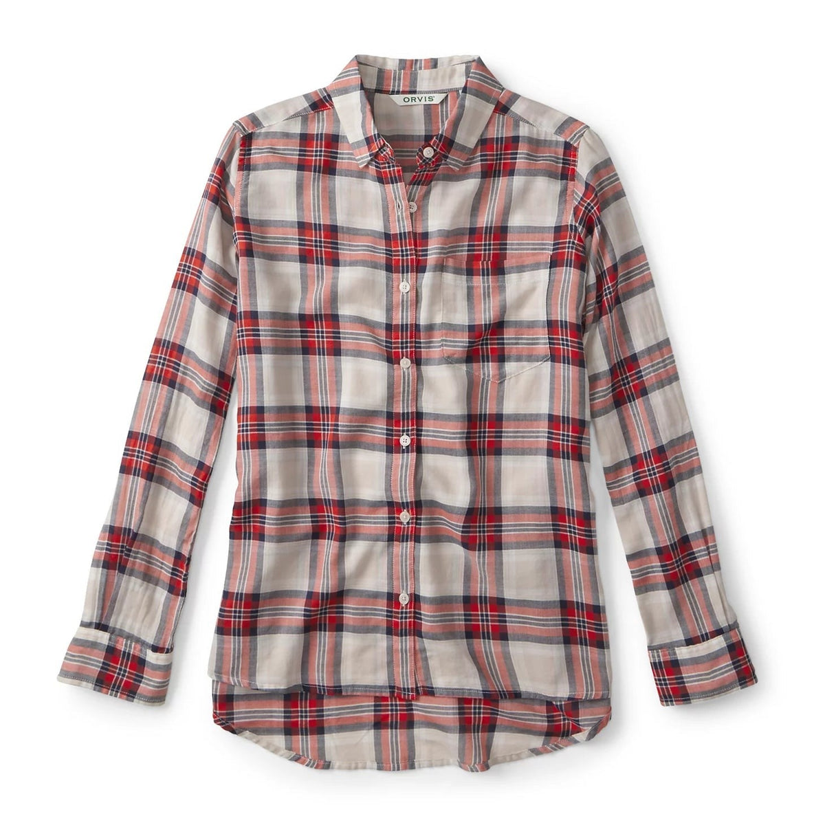 Orvis Value - Everyday Lightweight Plaid Long-Sleeve Boyfriend Shirt