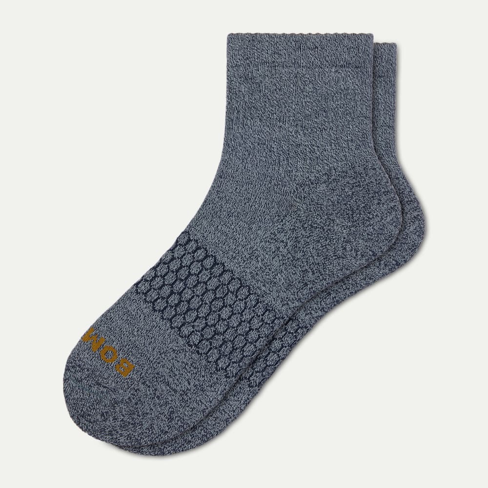 Quarter Socks - Navy Desert L [3128]