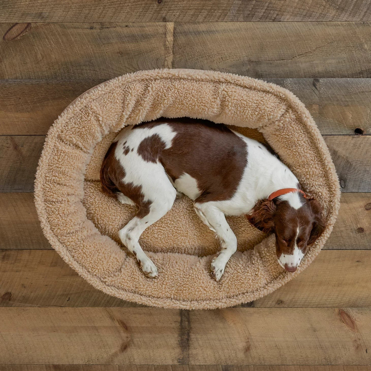 Orvis Budget Friendly - Orvis ComfortFill-EcoTM Wraparound Dog Bed with Fleece