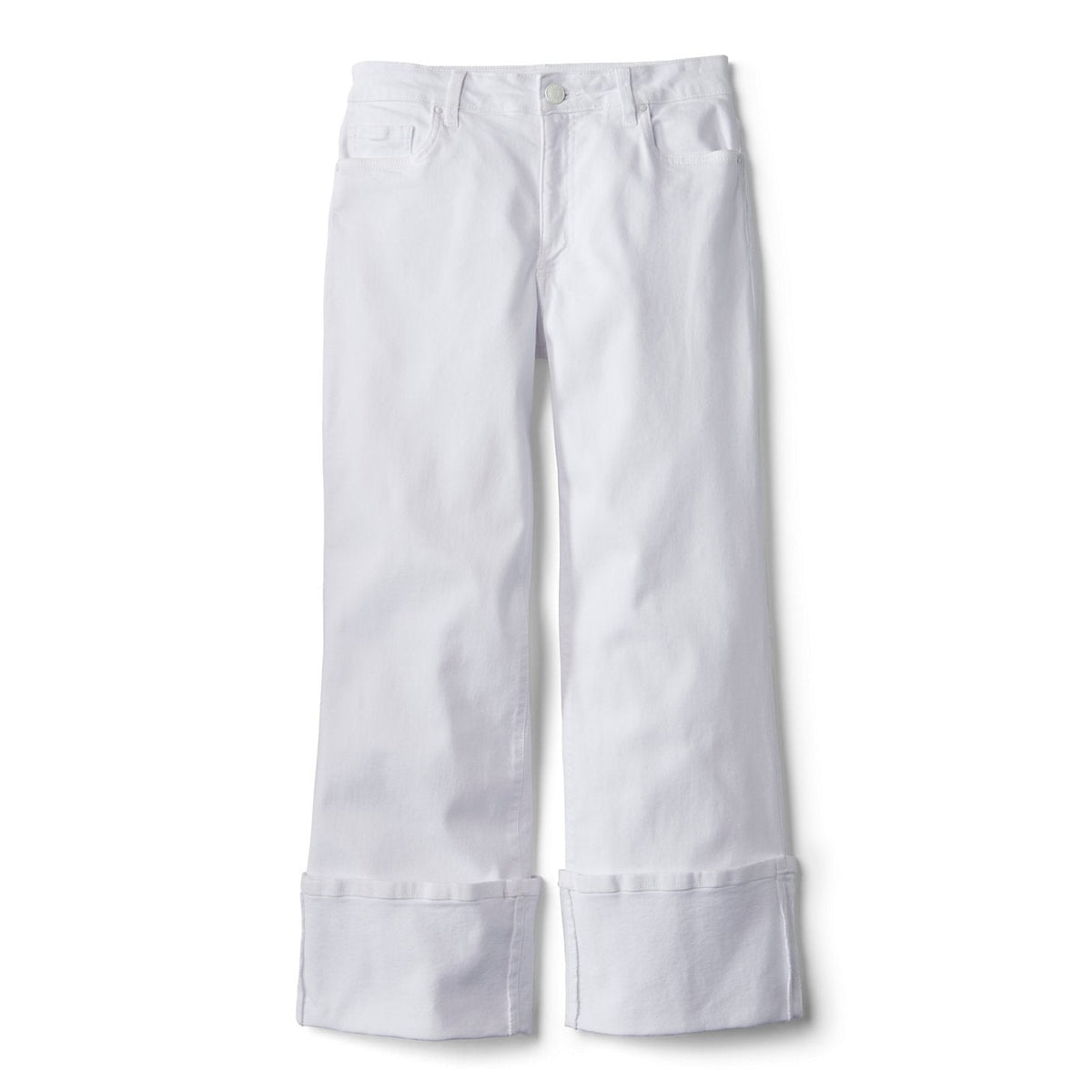 Orvis Budget Friendly - Kut from the Kloth® Charlotte High-Rise Wide-Leg Cuffed Jeans