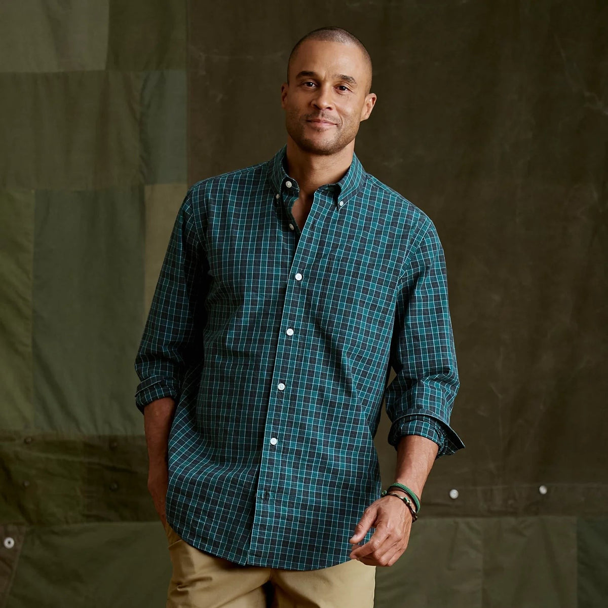 Orvis Best Seller - Men's Heritage Poplin Long-Sleeve Shirt