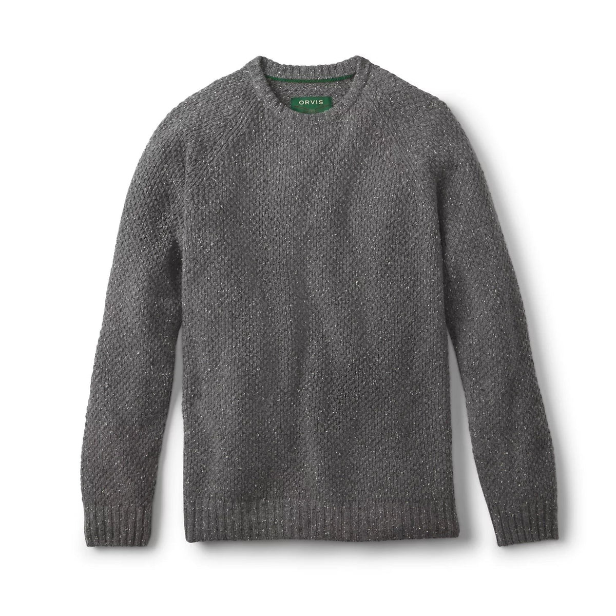 Orvis Affordable - Moss Stitch Crewneck Sweater