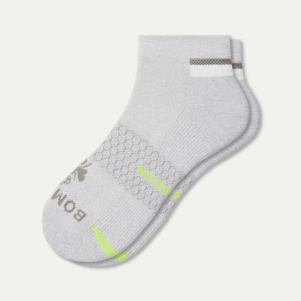 Performance Compression Ankle Socks (20-30mmHg) Light Grey L