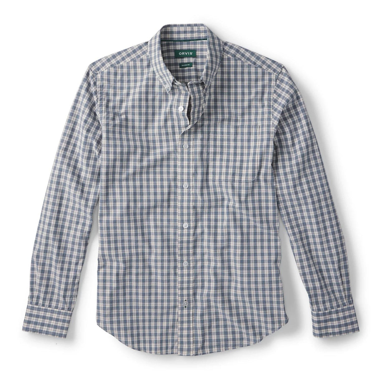 Orvis Popular Choice - Men's Heritage Poplin Long-Sleeve Shirt