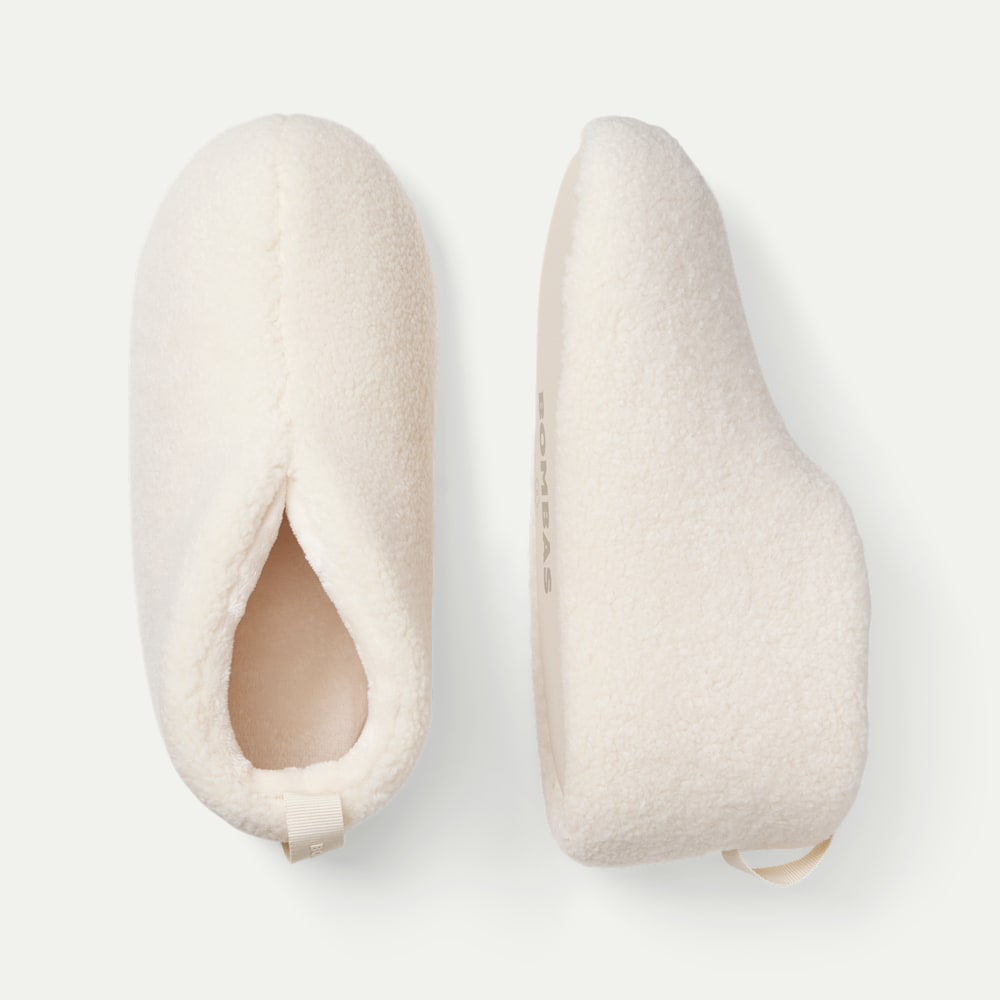 Women's Cabin Bootie Slipper - Cream L [8555]