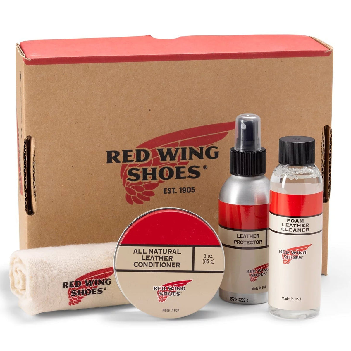 Orvis Featured - Red Wing Oil-Tanned Leather Care Kit