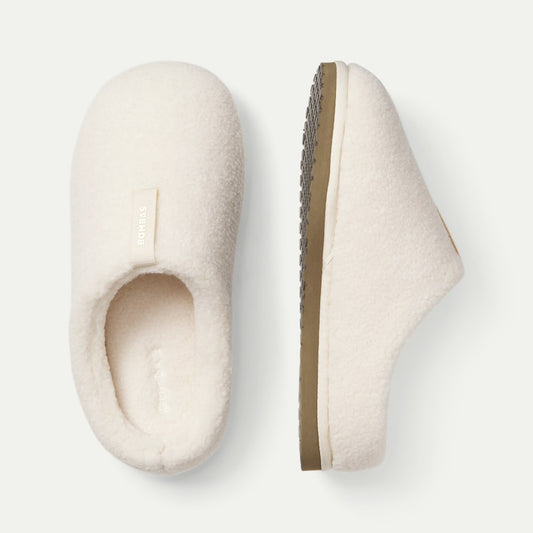 Women's Sunday Plush Slipper - Cream L [8814]
