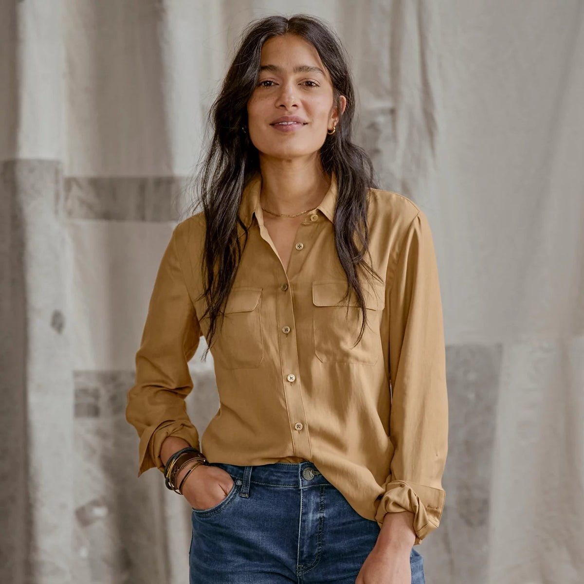 Orvis Special Offer - Washable Silk Long-Sleeve Shirt