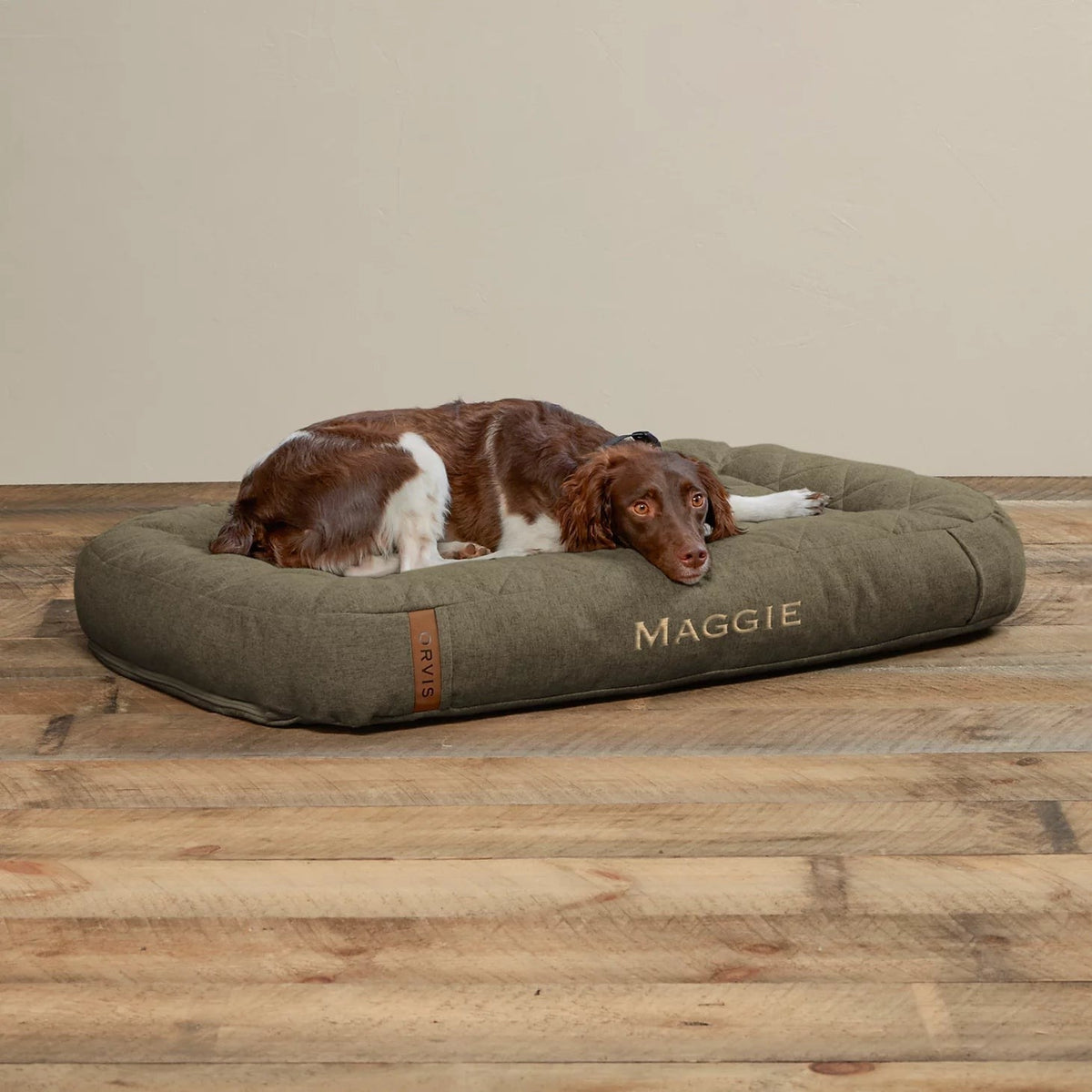 Orvis Featured - Memory Foam Lounger Dog Bed
