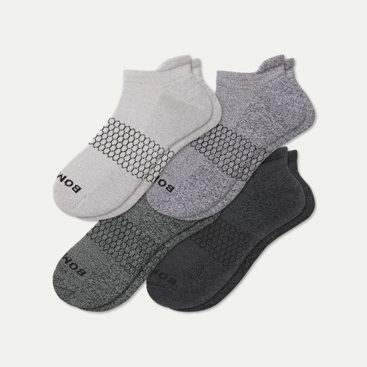 Marl Ankle Sock 4-Pack - Shades L [9037]