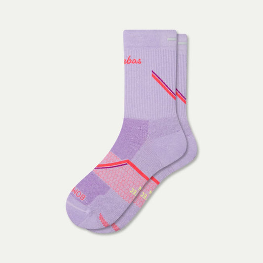 Running Half Calf Socks - soft lavender L [9701]