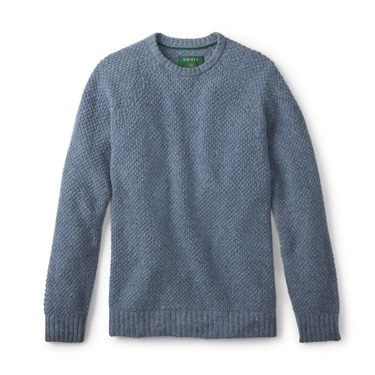 Orvis Affordable - Moss Stitch Crewneck Sweater