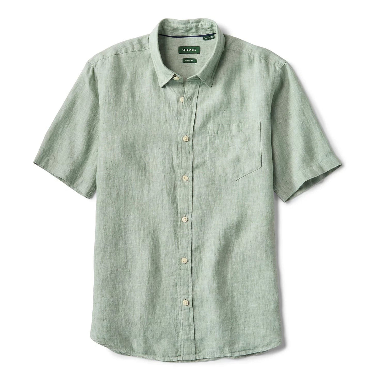 Orvis Limited Edition -Pure Linen Short-Sleeve Shirt