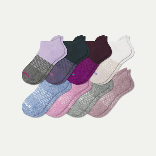 Women's Ankle Sock 8-Pack - Chair Lavender Marls Mix L
