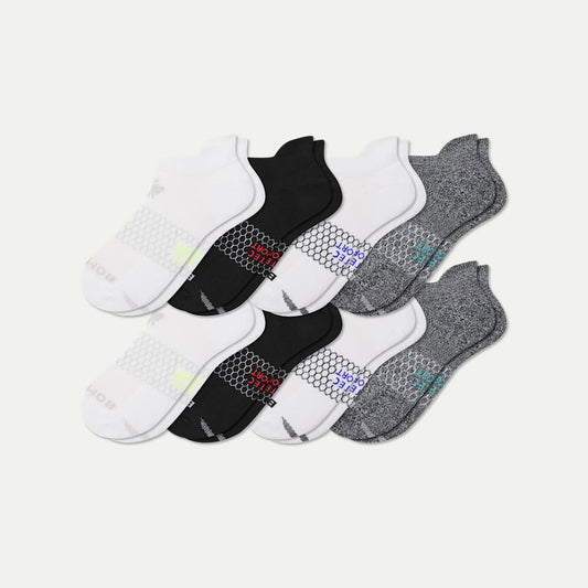 Women's All Sport Ankle Sock 8-Pack - Core Mix L