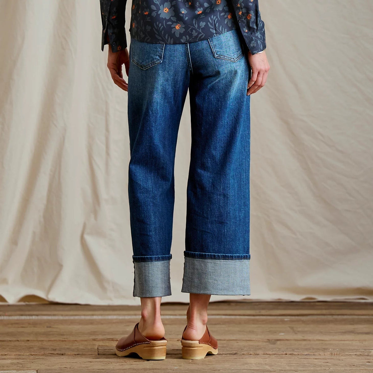 Orvis Great Deal - Kut from the Kloth® Sienna High-Rise Cuffed Wide-Leg Jeans