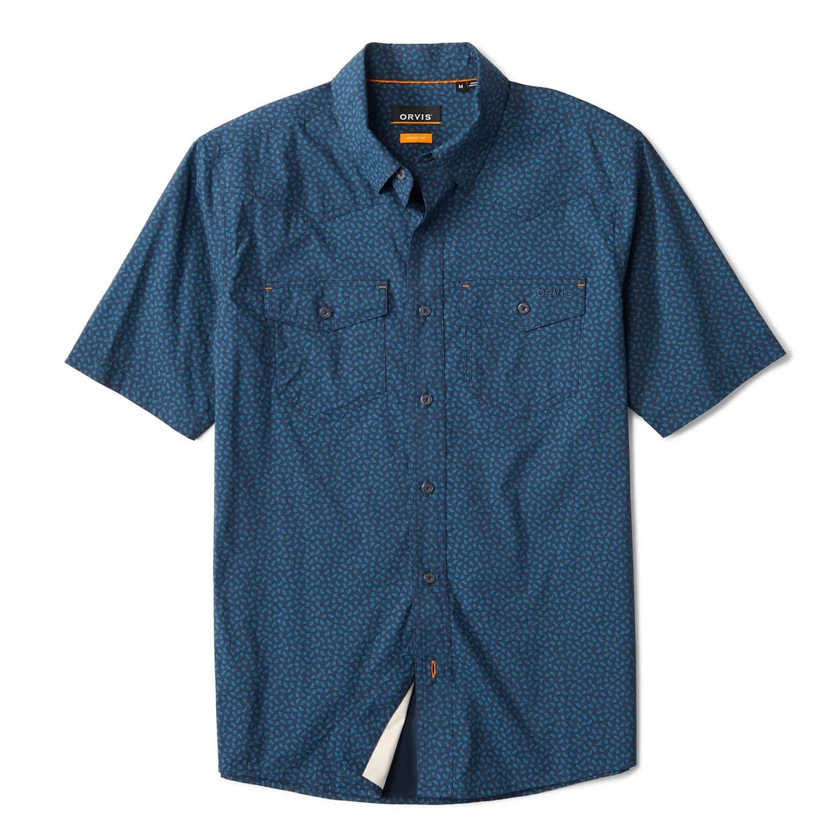 Orvis Budget Friendly - Men's River Guide Printed Short-Sleeve Western Shirt 2.0