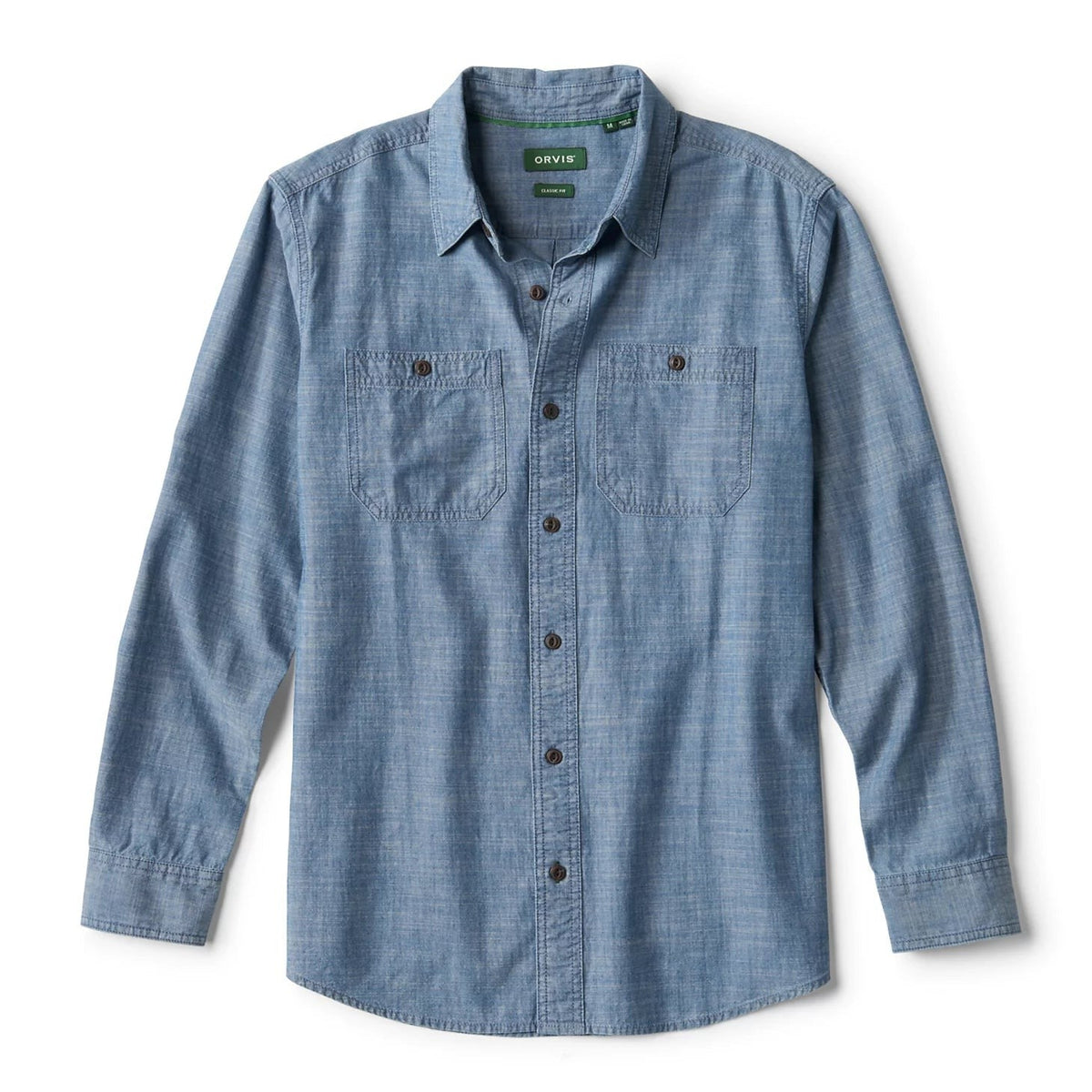 Orvis Customer Favorite -Men's Chambray Long-Sleeve Work Shirt