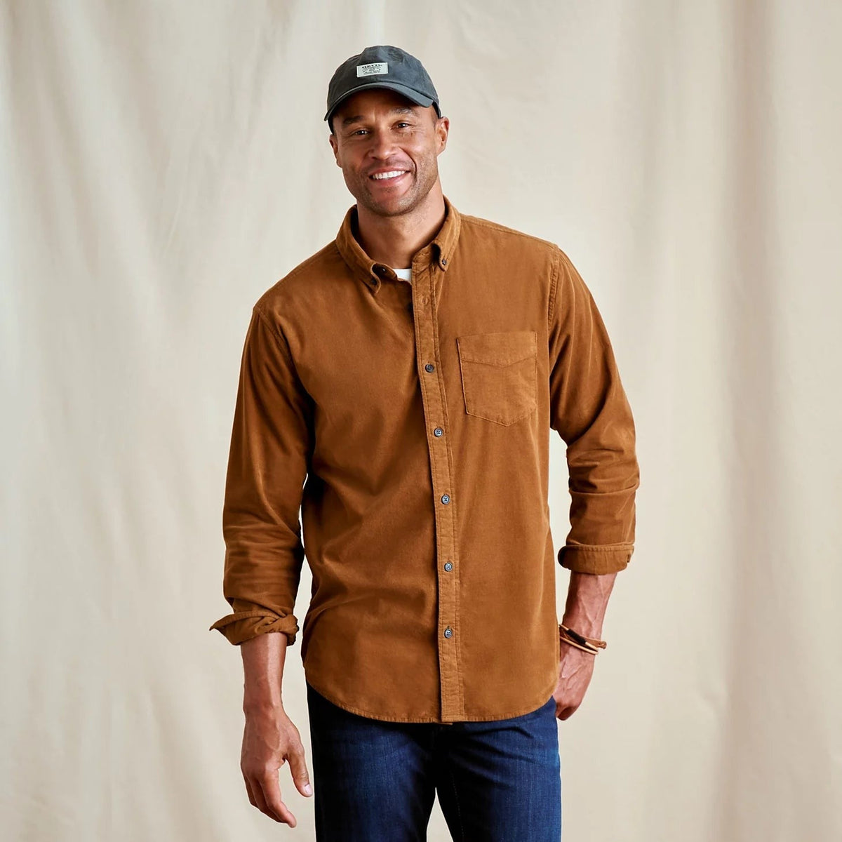 Orvis Affordable - Men's Lightweight Corduroy Long-Sleeve Shirt
