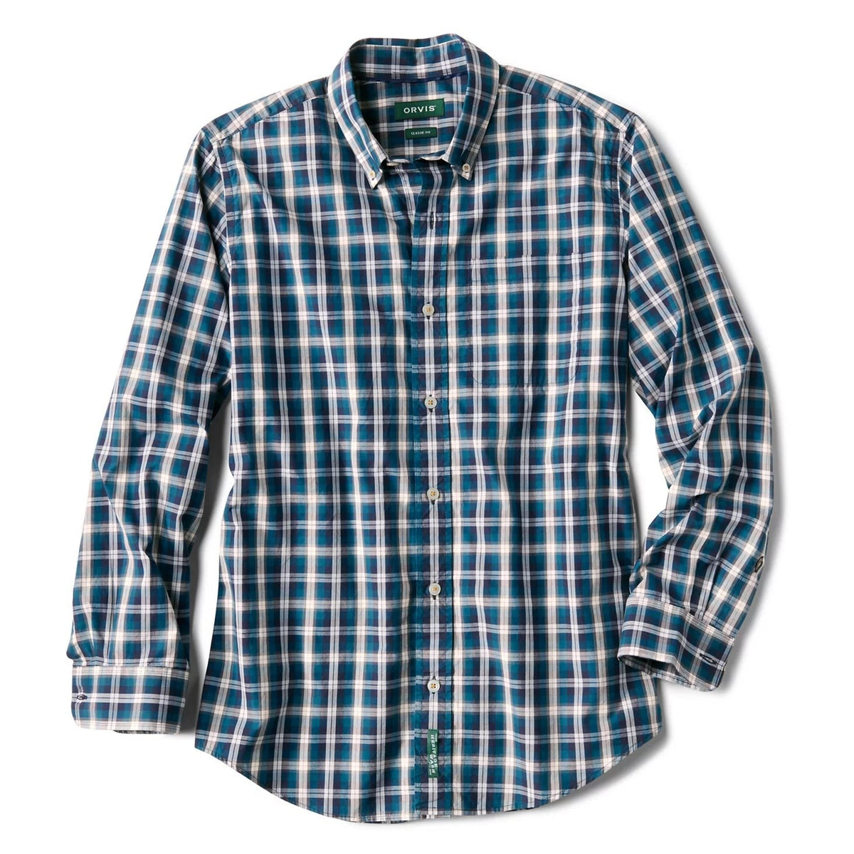 Orvis Popular Choice - Men's Heritage Poplin Long-Sleeve Shirt