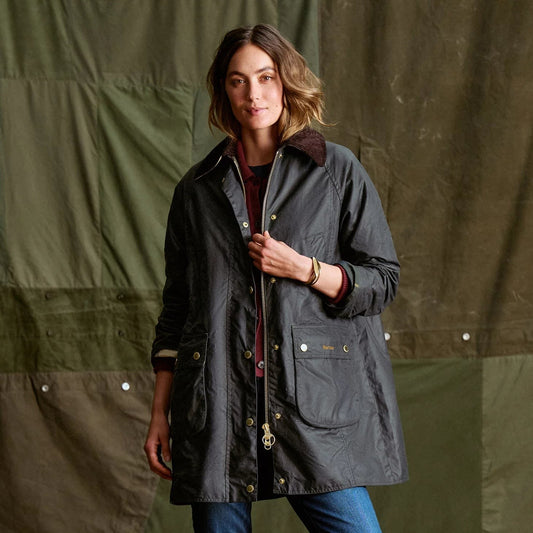 Orvis Featured - Barbour® Beadnell Waxed Long Jacket