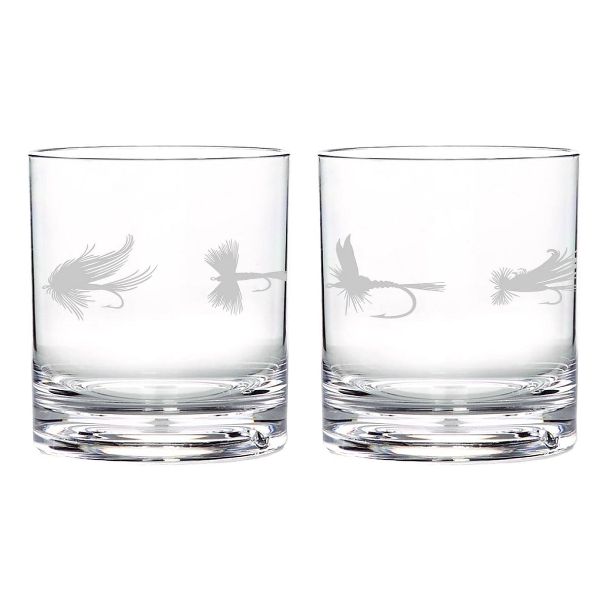 Orvis Featured - Fly Fishing Cocktail Glasses