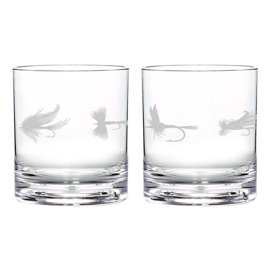 Orvis Featured - Fly Fishing Cocktail Glasses