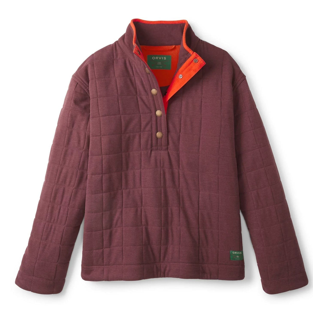 Orvis Affordable - Women's Battenkill Quilted 1/2-Snap Sweatshirt